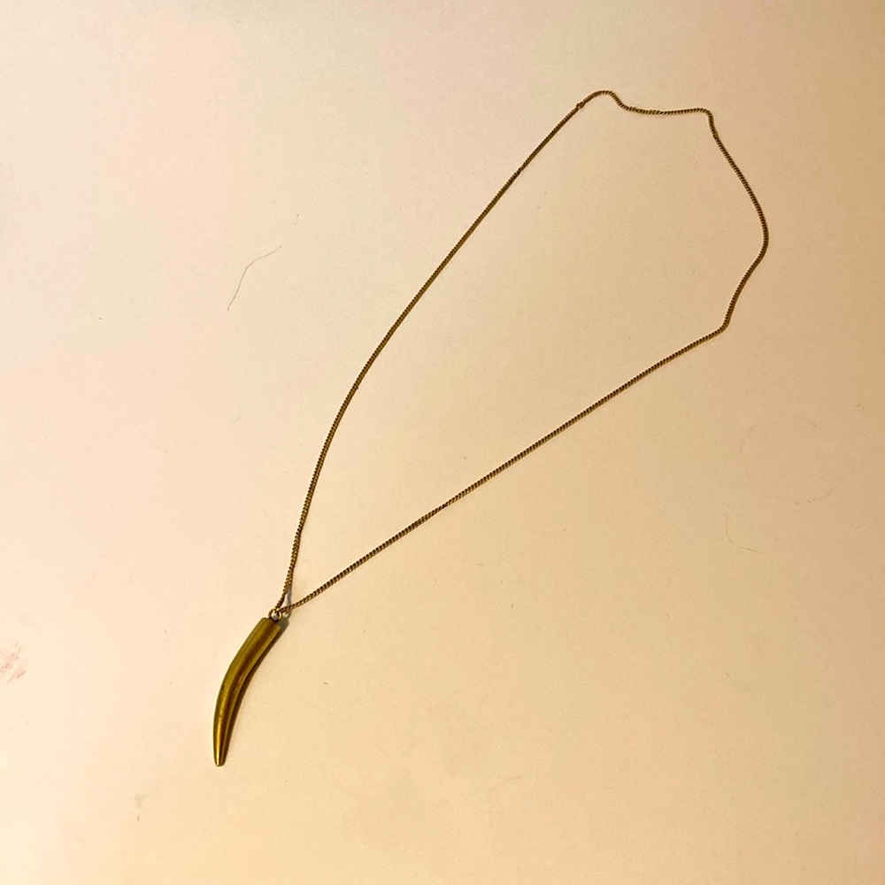 Gold necklace
